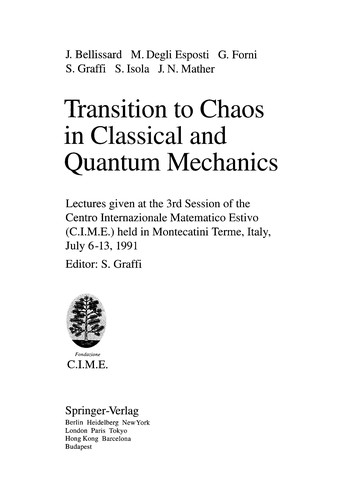 Transition to Chaos in Classical and Quantum Mechanics