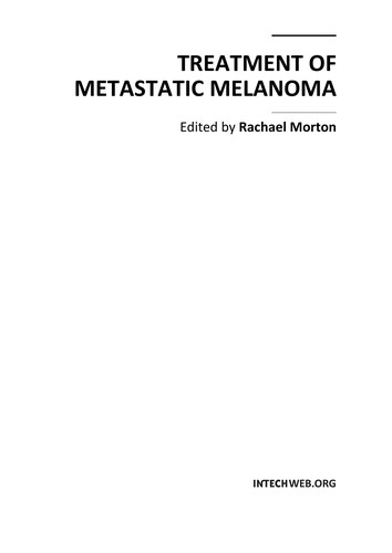 Impact of Sentinel Node Biopsy on Outcome in Melanoma