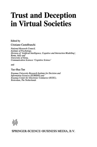 Trust and Deception in Virtual Societies