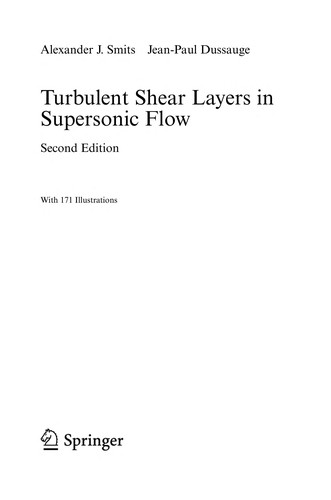 Turbulent Shear Layers in Supersonic Flow
