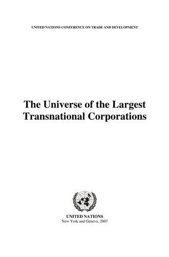 The Universe of the Largest Transnational Corporations