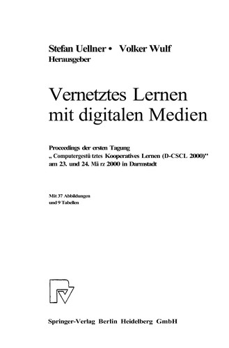 Vernetztes Lernen mit digitalen Medien