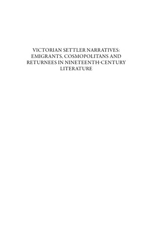 Victorian settler narratives