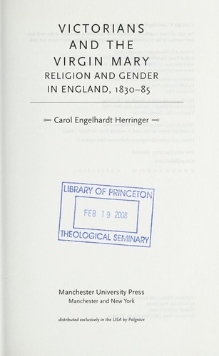 Victorians and the Virgin Mary