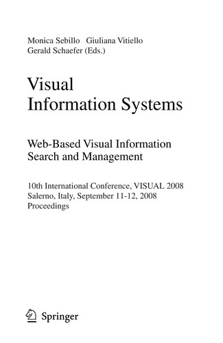 Visual Information Systems: Web-Based Visual Information Search and Management