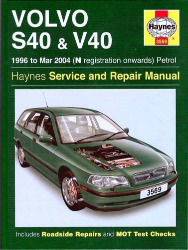Volvo S40 & V40 Service and Repair Manual