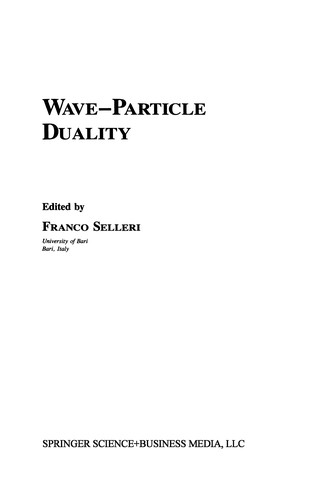 Wave-Particle Duality