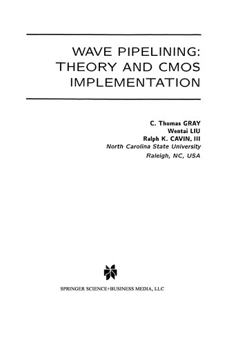 Wave Pipelining: Theory and CMOS Implementation