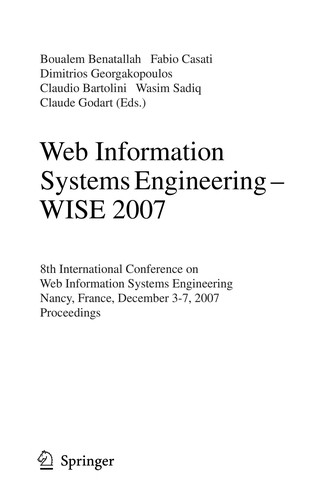 Web Information Systems Engineering – WISE 2007