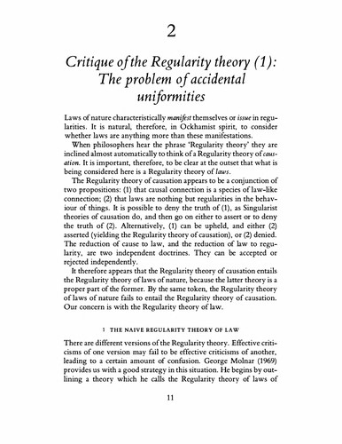 What is a law of nature?
