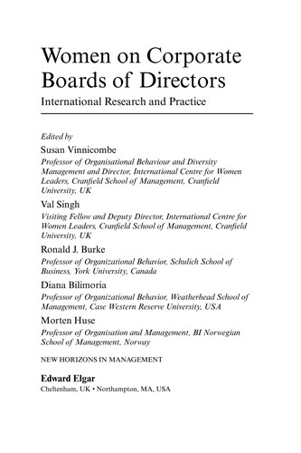 Women on Corporate Boards of Directors