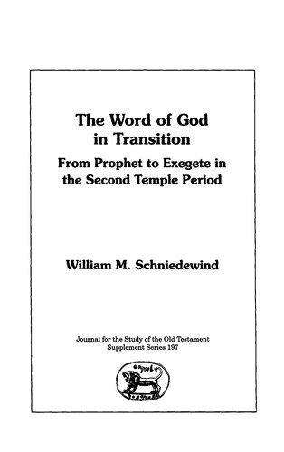 Word of God in Transition