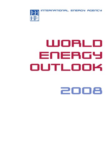 World Energy Outlook 2008