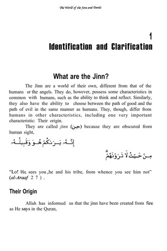The World of the Jinn and Devils