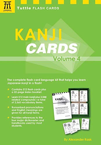 Kanji Cards Kit Volume 4