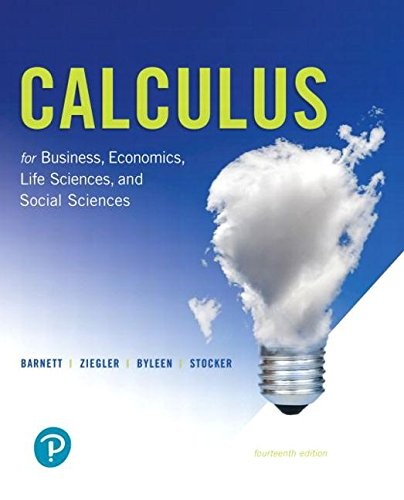 Calculus for Business, Economics, Life Sciences, and Social Sciences and MyLab Math with Pearson eText -- 24-Month Access Card Package
