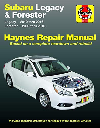 Subaru Legacy & Forester Haynes Repair Manual
