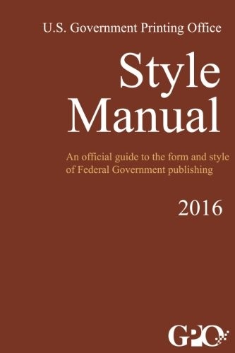 Style Manual