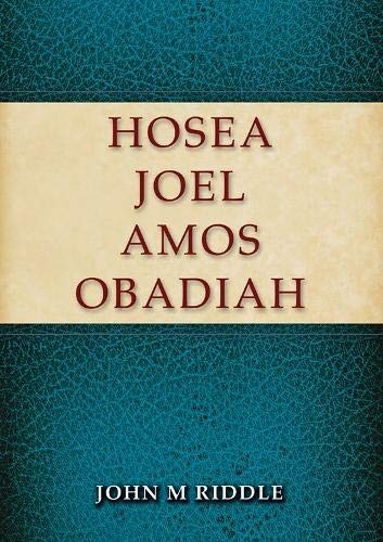 Hosea, Joel, Amos, Obadiah