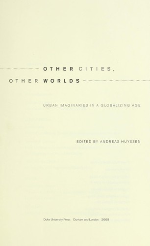 Other Cities, Other Worlds