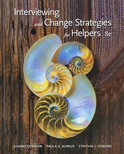 Interviewing and change strategies for helpers