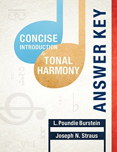 Concise Introduction to Tonal Harmony