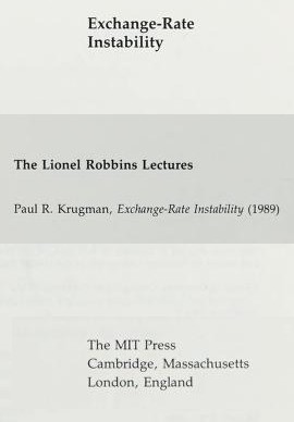 Exchange-rate Instability