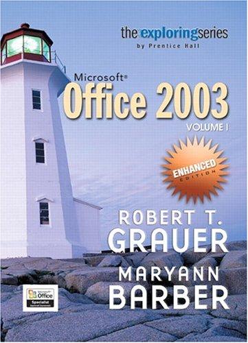 Exploring Microsoft Office 2003 Enhanced Edition