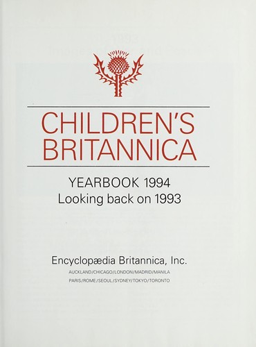 Children's Britannica Yearbook
