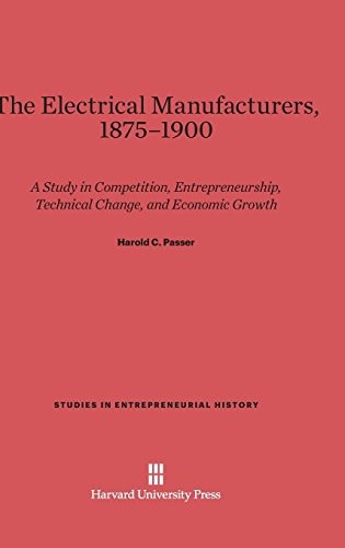 The Electrical Manufacturers, 1875-1900