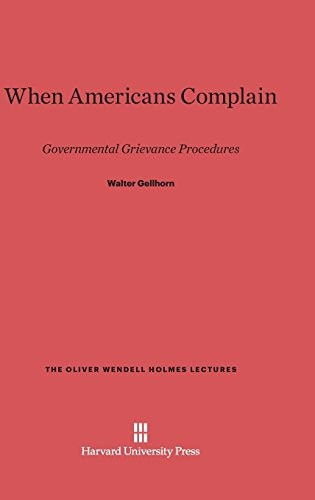 When Americans Complain