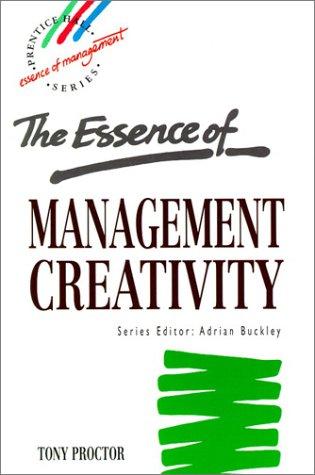 The essence of management creativity