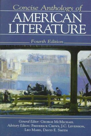 Concise anthology of American literature
