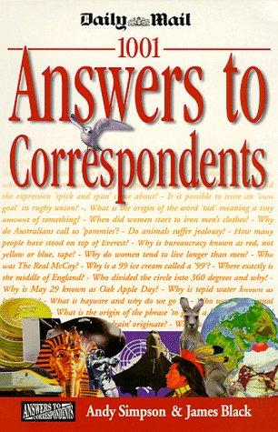 The "Daily Mail" Answers to Correspondents