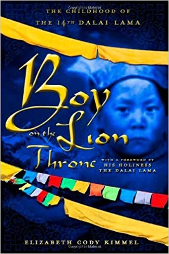Boy on the lion throne