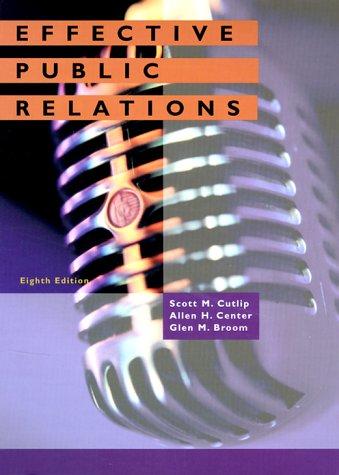 Effective public relations