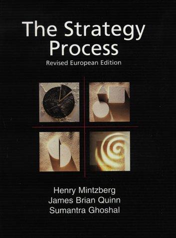 Strategy Process, The - European Edition