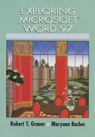 Exploring Microsoft Word 97