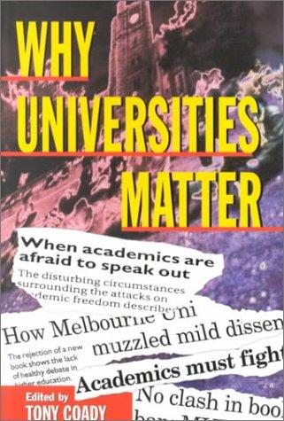 Why universities matter