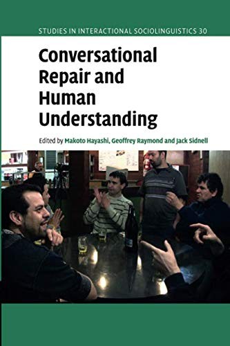 Conversational repair and human understanding