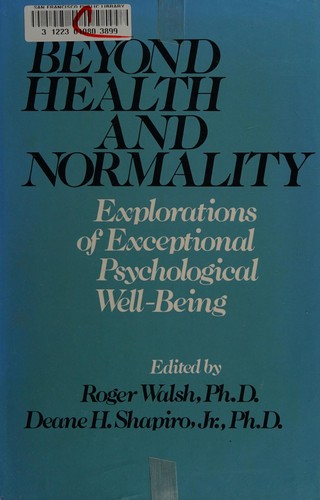 Beyond Health and Normality