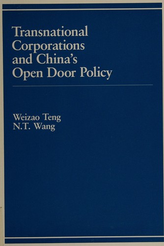 Transnational Corporations and China's Open Door Policy