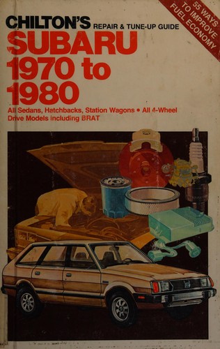 Chilton's Repair & Tune-Up Guide, Subaru, 1970 to 1980