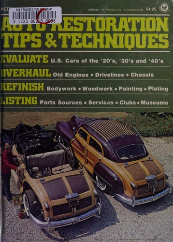 Auto restoration tips & techniques