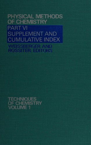 Physical methods of chemistry