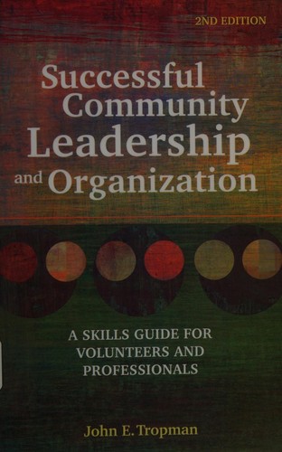 Successful Community Leadership and Organization