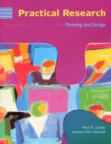 Practical Research: Planning and Design