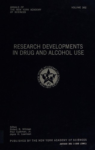 Research developments in drug and alcohol use