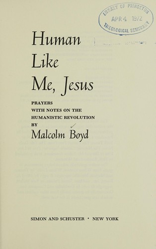 Human Like Me, Jesus