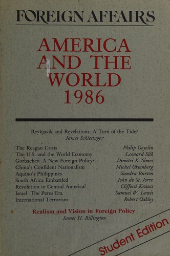 America and the World 1986